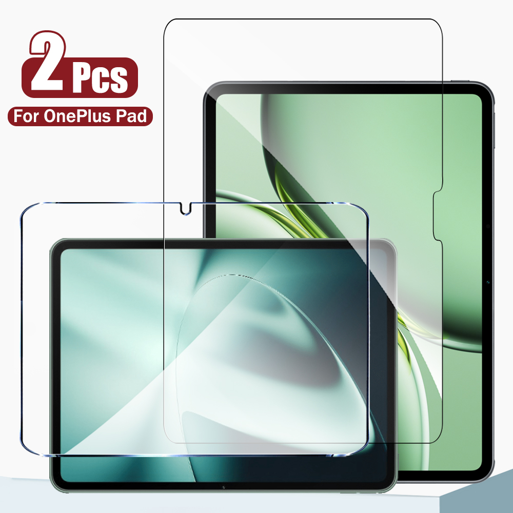 Tablet Accessories Case - 2 uds 9H vidrio templado para