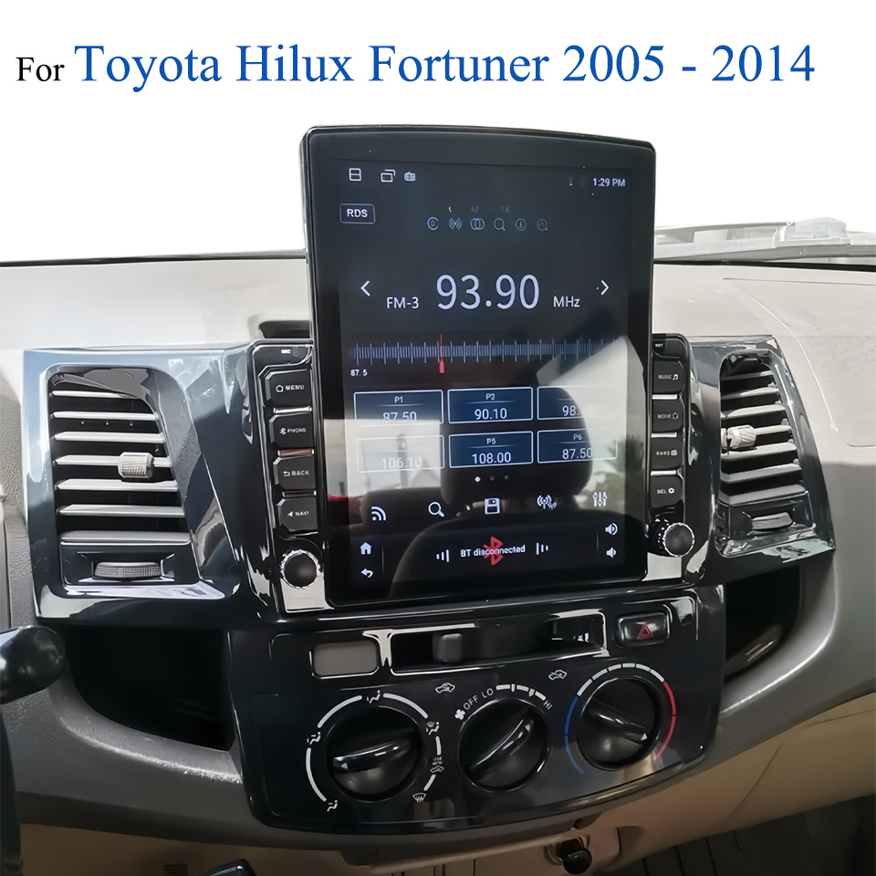 Tablet Danish Mobile & Accessories - Autoradio DVD Cassette para Toyota Fortuner