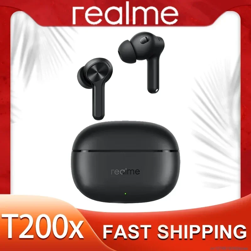 Realme Tablet Accessories - Auriculares inalámbricos realme Buds T200X con