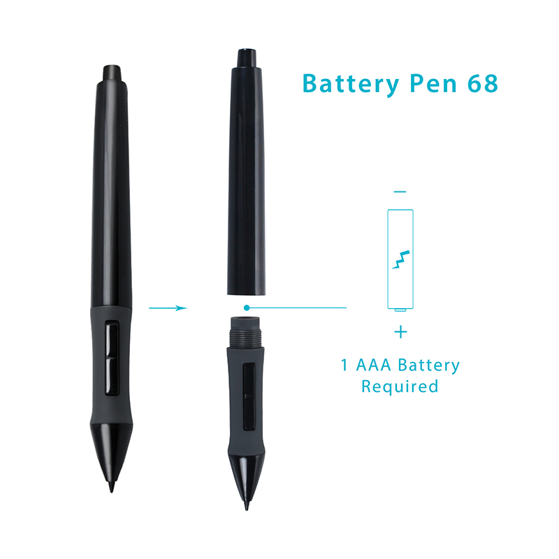 HUION-Bolígrafo PEN68 para tab - Graphic Tablet Accessories reseña y precio