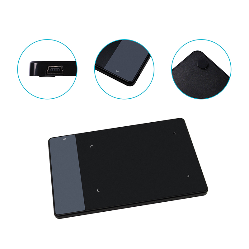 HUION 420 Tableta gráfica 4x2. - Graphic Tablet Accessories reseña y precio
