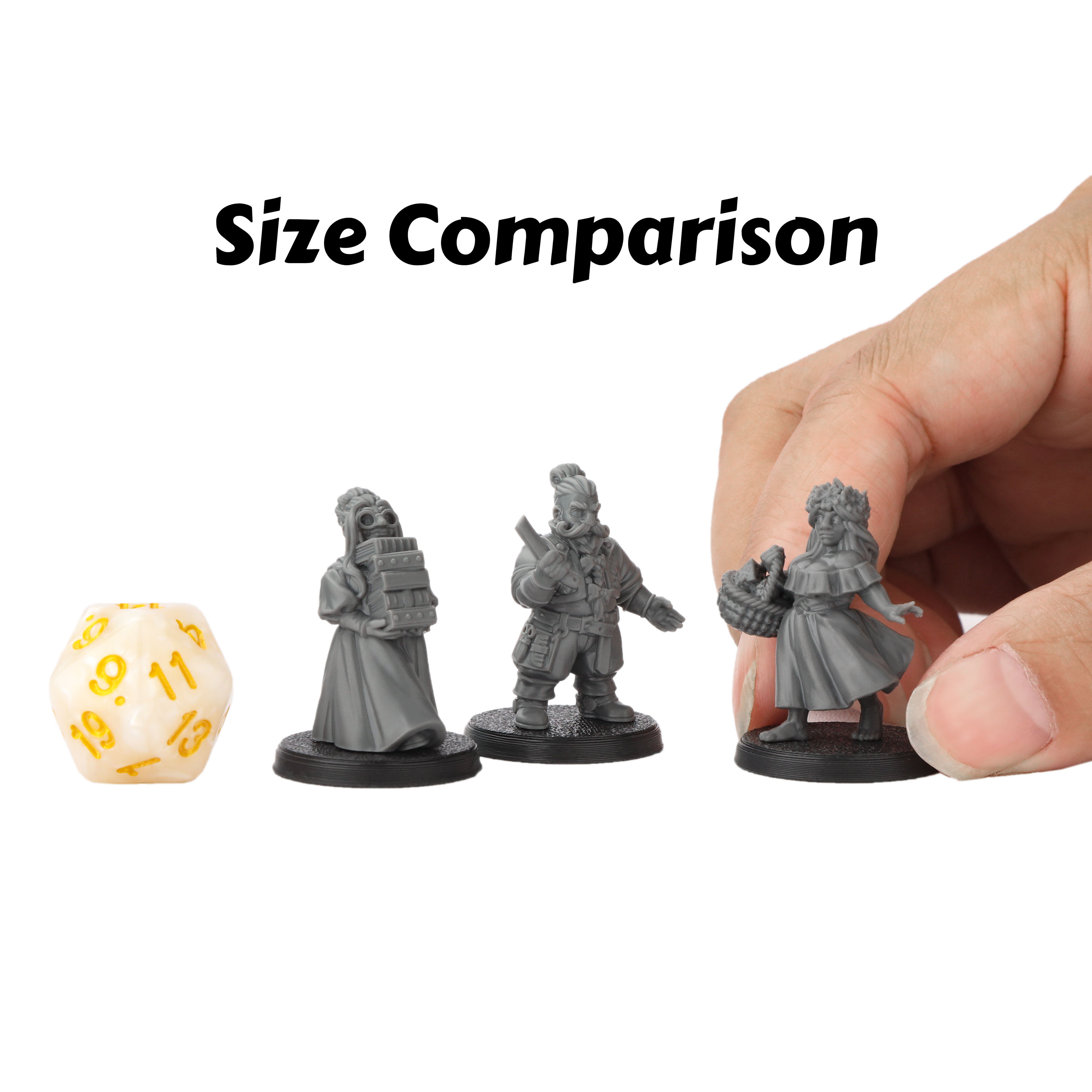 3 figuras de enanos RPG - Acce - Tablet Drawing Accessories reseña y precio