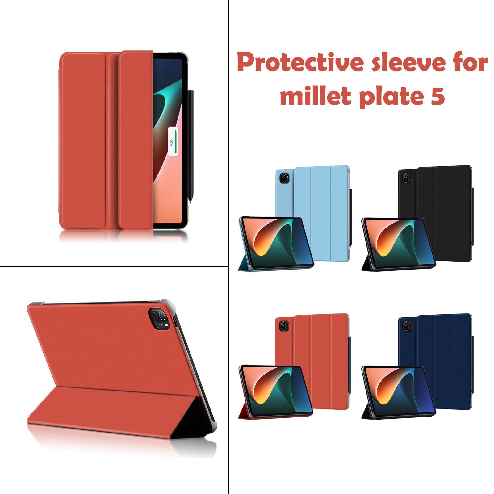 Funda plegable para Mi Pad 5.  - Best Tablet Accessories reseña y precio