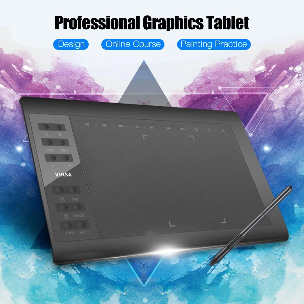 Tableta de dibujo gráfico prof - Graphic Tablet Accessories reseña y precio