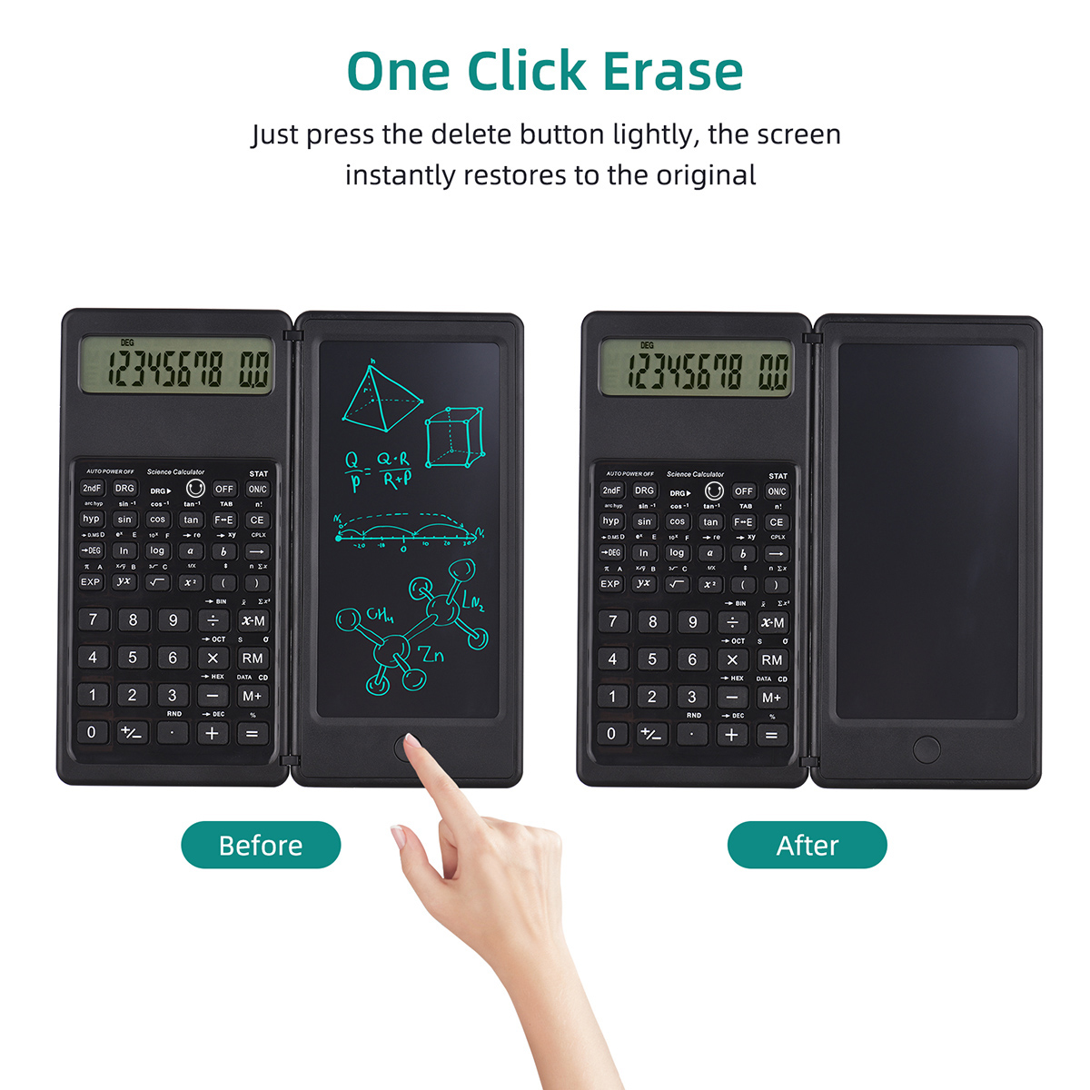 Calculadora Portátil con Panta - Graphic Tablet Accessories reseña y precio