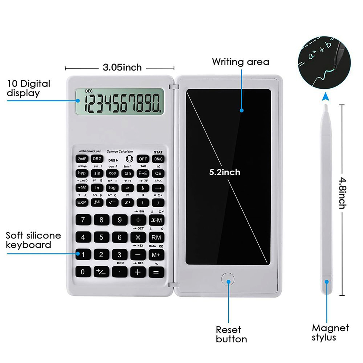 Calculadora Portátil con Panta - Graphic Tablet Accessories reseña y precio